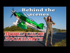 Model Chloe Hockersmith Behind The Scenes Photo Shoot