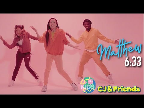 Put God's Work First - Matthew 6:33 | CJ and Friends & Hillsong Kids Bible Verse Song