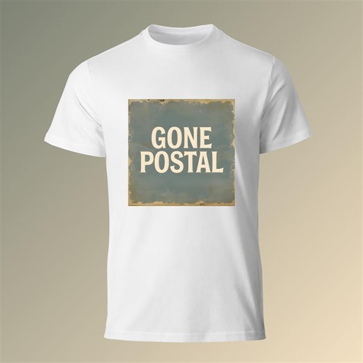Gone Postal Clipart - Vintage USPS Humor Sign Digital Download - Etsy