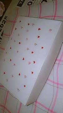 you'll #need this one day ❣️ paper #gift box DIY🎁