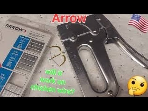 Arrow T50 heavy duty staple gun.