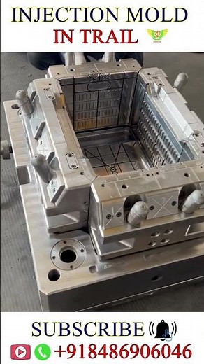 Injection Mould Trail in Tool room | Mould designing manufacturing process #cimdesignsolution