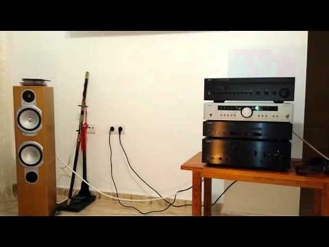 Audio test Arcam a85 NAD 356 BEE Yamaha A-S700 + CD-S700 +rs6