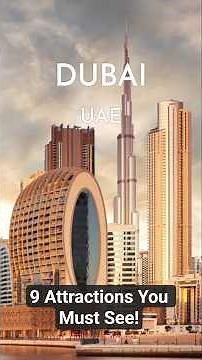 🇦🇪 9 Best Things To Do In DUBAI | Dubai Travel