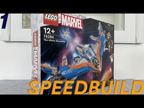 LEGO 76286 - The Milano Spaceship 2024 Early Speedbuild Release [1 of 2]