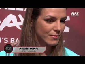 UFC 175: Alexis Davis Entrevista Previa