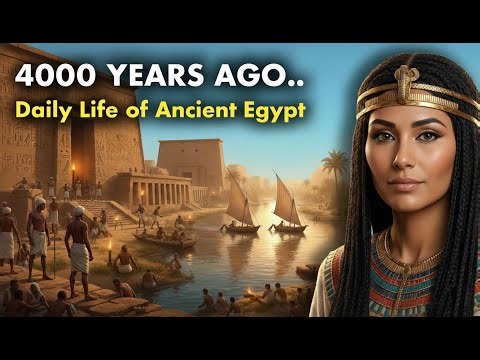 Daily Life of Ancient Egyptians, 4000 Years Ago - The History Mysteries