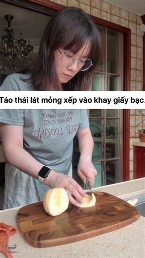 Làm Bánh Táo Trứng Sữa Cho Bé Bằng Nồi Chiên Không Dầu Chỉ Trong 20 Phút! ✨