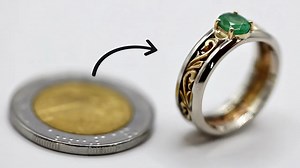4.1M views · 104K reactions | Coin for jewelry - how to make ring out of coin | The hallmark | Facebook