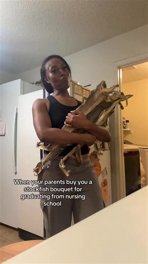 Chidera | Houston Content Creator 📸 on Instagram: "More expensive than flowers! • • • #stockfish #igbo #nigerianfood #africanfood #explorepage"