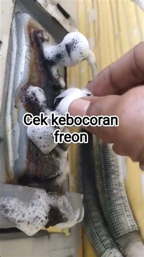Cek kebocoran freon Ac split