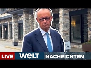 DEUTSCHLAND: Union tobt über Rüstungsexportstopp von Merz– SPD befürwortet Waffenstopp | WELT STREAM