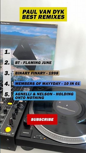 Paul Van Dyk Best Trance Remixes 🔥 #trance #paulvandyk #vinyl #tranceclassics #dj #edm