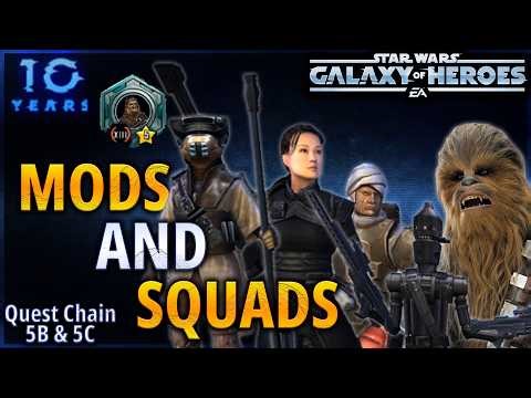 MODDING GUIDE FOR CHEWBACCA, FENNEC, IG-88, DENGAR, AND BOUSHH (w/ timestamps!) #swgoh