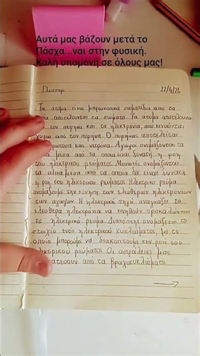 Το γλωσσάρι και το με μια ματιά τα έχουμε αντιγραφή. για την φυσική...δεν μπορώ! Γράψαμε και τεστάκι