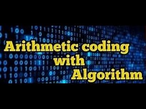 Arithmetic coding (encoding and decoding)