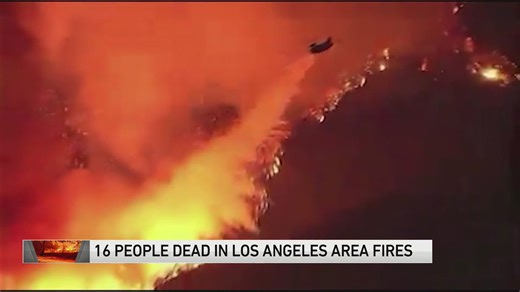 Los Angeles wildfires death toll rises as crews fight heavy winds to save homes and landmarks