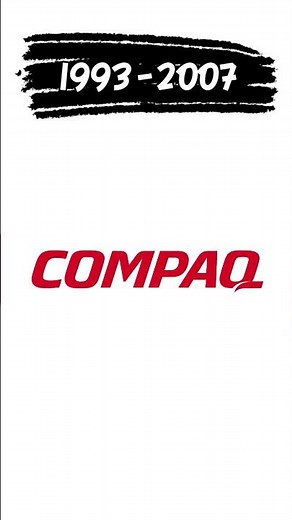Compaq logo evolution #compaq #software #laptop #electronic #shorts #logo
