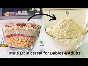 BEST TOM BROWN RECIPE| MULTI GRAIN CEREAL FOR KIDS AND ADULTS