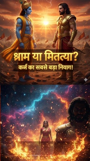 Krishna Ne Bataya Karna Ka Sach!Jab sach saamne ho… tab bhi har yoddha use nahi chunta.