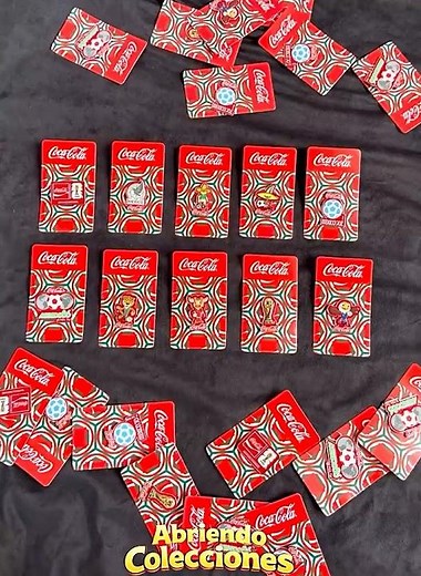 Colección completa 🔥 de los Pines Coca-Cola del Mundial 2026!