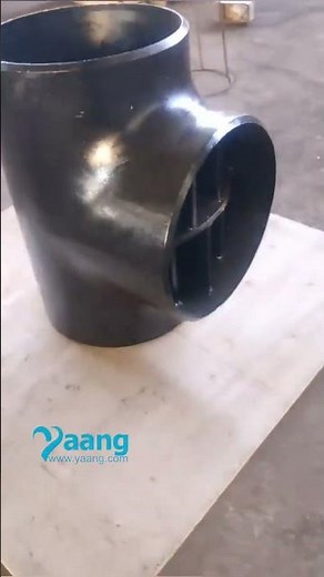 ANSI B16.9 ASTM A234 WPB Butt-welding Seamless Barred Tee