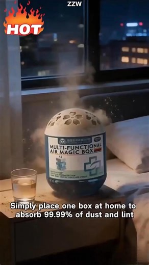 🌪️Let cleaning do itself 🧹 Vacuum Magic Box auto-detects dust, vacuums instantly & purifies the air.✨ 🍃Dust disappears on its own — enjoy clean with hands-free. 💕Barefoot-clean floors, zero effort. 👉 Buy now & clean smarter🛒👇 https://handgiftsmart.com/products/indoor-air | Mia Belle