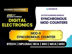 Synchronous MOD Counters | MOD-9 Synchronous Counter in Digital Electronics