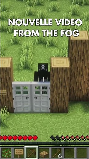 FROM THE FOG - THIS ENTITY TELEPORTED ME INTO NINJAXX'S WORLD #minecraft #gaming #horror