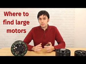 How to Find a Large Motor for Your Drone/ eVTOL
