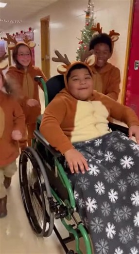 15K views · 97 reactions | Reindeer Games in School Hallway Reindeer Games in School Hallway Generated using Kling AI . . . (For entertainment purposes only. Consult professionals if guidance on activities is presented. No brand affiliation is implied if any are shown. If inspired by true events, creative adaptations may be included. Content may include public footage.) | Fabiosa Better World | Facebook