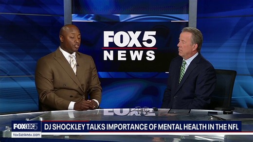 FOX 5's DJ Shockley talks NFL and mental health