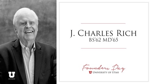 J. Charles Rich, BS ’62, MD ’65 - University of Utah Giving