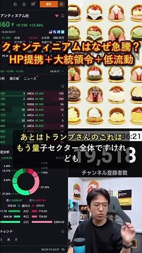 クォンティニアムはなぜ急騰したのか（HP提携・量子大統領令・低流動） #マックスむらい #量子コンピューター #クォンティニアム