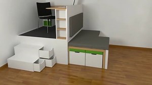 2.3M views · 22K shares | A Swedish company designed micro-apartment furniture that can fit everything in 160 square feet. | Insider Tech | Facebook