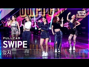 [안방1열 직캠4K] 있지 'SWIPE' 풀캠 (ITZY Full Cam)│@SBS Inkigayo_2021.10.17.