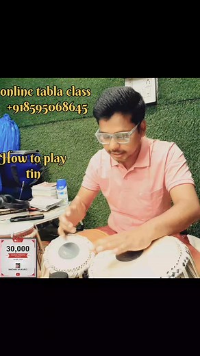 Tin ll 918595068645 ll #tablalessons ll #onlinetablaclass | 𝗠𝗔𝗗𝗛𝗔𝗩 𝗠𝗨𝗞𝗨𝗡𝗗