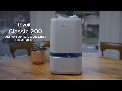 Levoit Ultrasonic Cool Mist Humidifier (Classic 200)