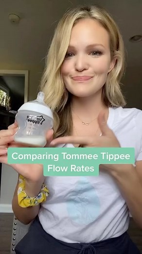 All Tommee Tippee teats are the same size but have different flow options.⁠ ⁠ Signs that it may be time to move up a flow size: ⁠ ⁠  Baby becoming impatient or aggravated when eating⁠  Taking longer than 20 mins to finish a feed or they fall asleep on the bottle⁠  Sucking hard and/or the nipple collapsing in on itself⁠ #tommeetippee #tommeetippeemalaysia #bebehausmalaysia | Bebehaus | Facebook