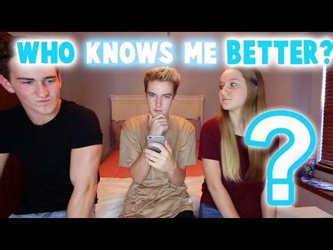 Who Knows Me Better Challenge Fun Edition