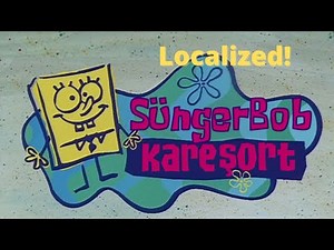 Spongebob Squarepants - Old Turkish Dub Intro (Localized)