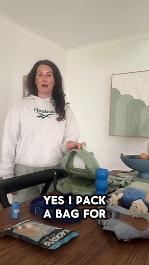 When Maddi saw her niece’s new personalised backpack, she immediately knew she wanted to get one for her fur baby Remi 🐶 #dogmum #dogmom #dogbackpack #dogsoftiktok