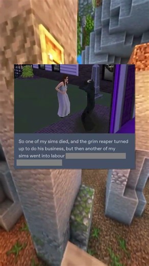 Grim reaper has a baby