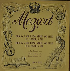 W. A. Mozart - Trios For Pianoforte, Violin and Cello
