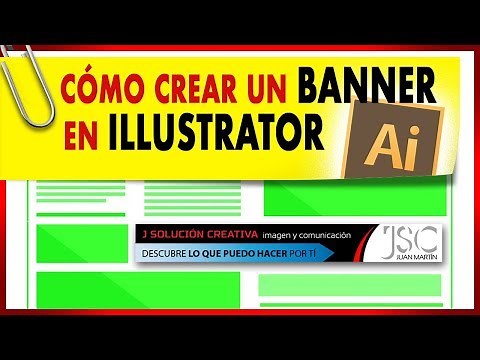 Cómo hacer un BANNER en Illustrator con las opciones correctas