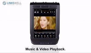 Linkswell 12.1" Car Stereo Radio GPS Carplay Tesla Style For Ford F150 F250 F350 2015-2022 Android