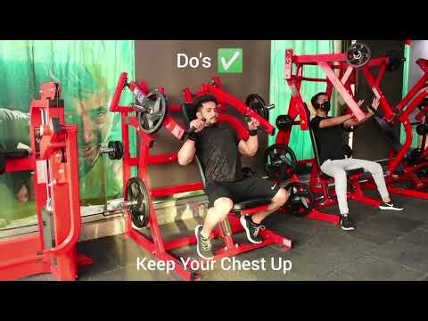 Incline Machine Press | Build a Stronger Upper Chest 💪 | Fynit