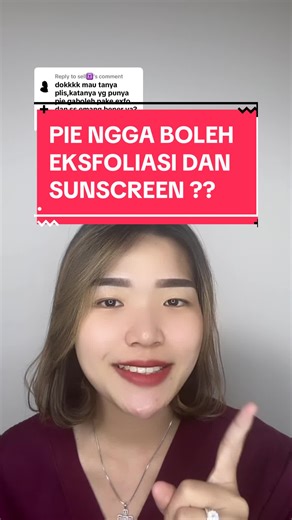 Perawatan Bekas Jerawat Merah: Eksfoliasi dan Sunscreen