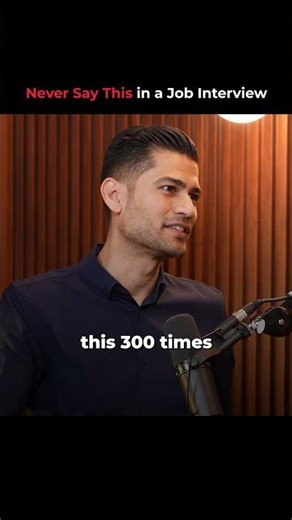 Never Say THIS in a Job Interview ❌