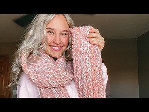 The Easiest Scarf You’ll Ever Crochet (Pattern and Video Tutorial Available On My Website)!